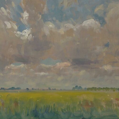 Original Oil Painting - Sky Study