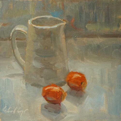 Grey Jug with Tomatoes – DP01