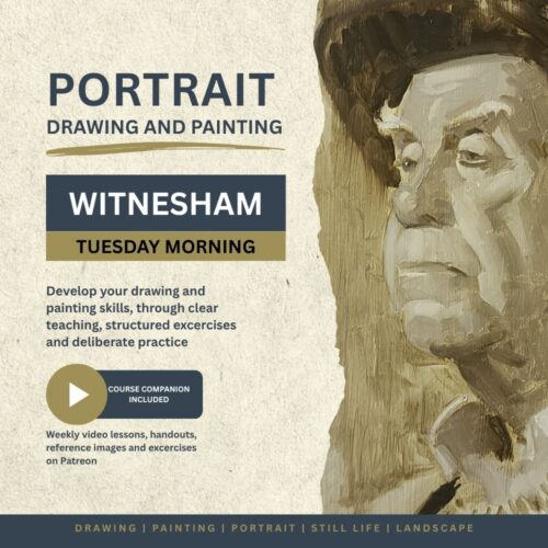 12-Week Portrait Drawing & Painting Course — Witnesham