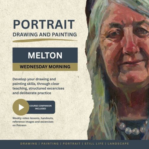12-Week Portrait Drawing & Painting Course — Melton